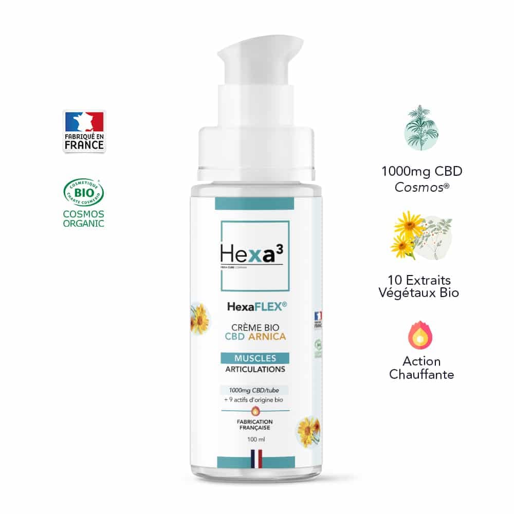 Crème CBD 1000mg & Arnica