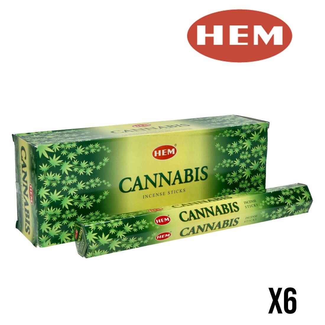 Encens Cannabis Lot de 6