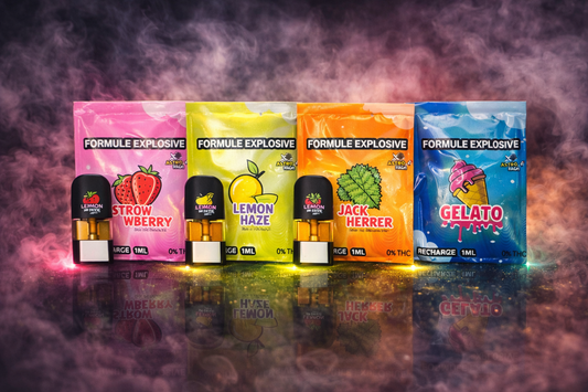 Pack 4 Recharges Vape CBD