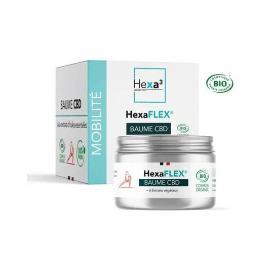 Baume Musculaire CBD Bio 100ml – Hexa3 ®