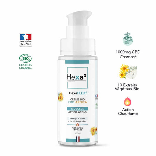 Crème CBD 1000mg & Arnica