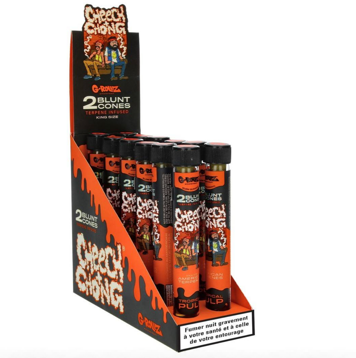 Blunt Preroulée G ROLLZ CHEECH AND CHONG TERPENES TROPICAL PULP par 2