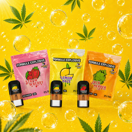 Pack 3 Recharges Vape CBD